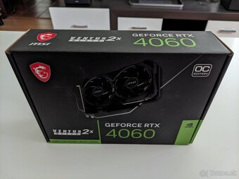 MSI GeForce RTX 4060 VENTUS 2X BLACK OC 8GB v záruke - 8