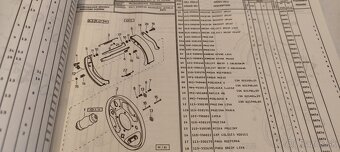 Škoda 105 , 120 , 130  Rapid - seznam náhradních dílů - 8