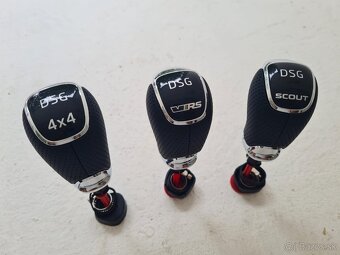 Alcantara / Perforovaná - hlavica DSG ŠKODA - 8