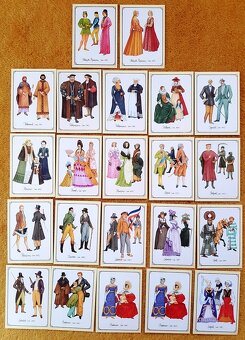 dobové pohľadnice miest a kroje - 8