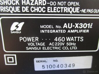 Sansui AU-X301i - 8