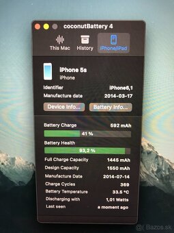 IPhone 5S 16GB Space Gray - 8