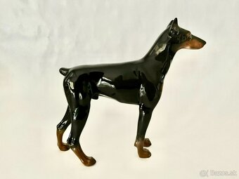 Porcelanovy pes - doberman Rosenthal - 8