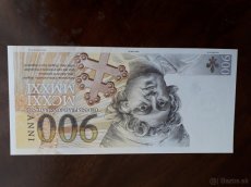 PAĚTNÍ TISK-BANKOVKA , UNC - 8