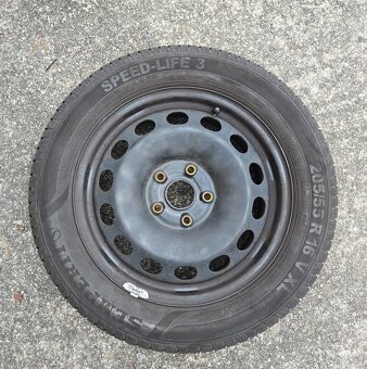 PLECHOVÉ DISKY 5x112 R16 S PNEU 205/55 R16 XL - 8