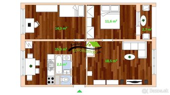 Na predaj trojizbový byt Senica – komplet rekonštrukcia - 8