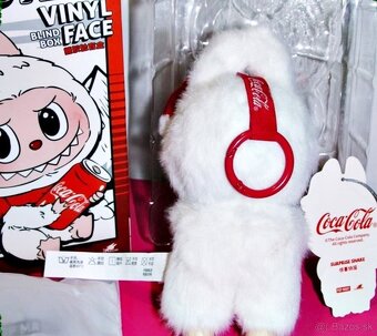 č.2👜🥤🔴Labubu originál POP MART Coca-Cola - limitka - 8