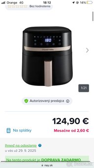 Teplovzdušná fritéza Russel Hobbs 5l - 8