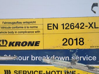Krone SD, STANDARD, TŘÍSTRANNÁ SHRNOVACÍ PLACHTA, ZVEDACÍ NÁ - 8