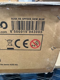 Elektrické auto Audi R8 Spyder A300 / na dialkove ovladanie - 8