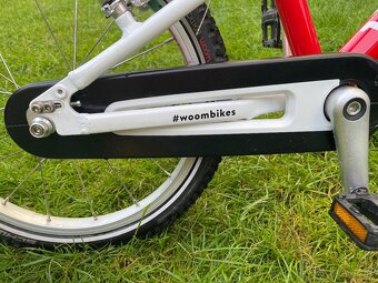 Woom 3 cerveny bicykel - 8