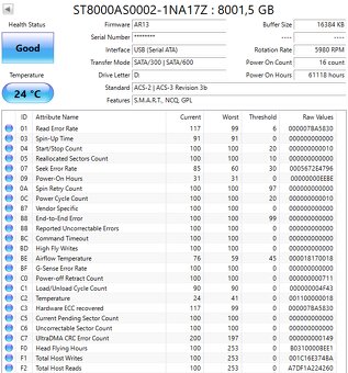 Seagate archive HDD - 8TB - 8