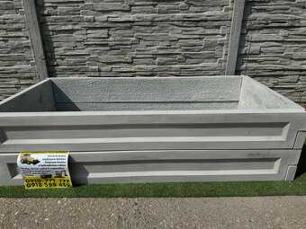 Vyvýšený záhon betonovy - 8