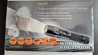 Solight Profesionálne ručné LED svietidlo - 8