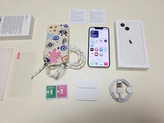 APPLEI IPHONE 13 mini 128gb STARLIGHT,BATERKA 100% - 8