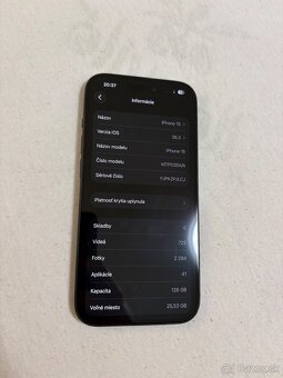 iPhone 15 128Gb ciernej farby - 8