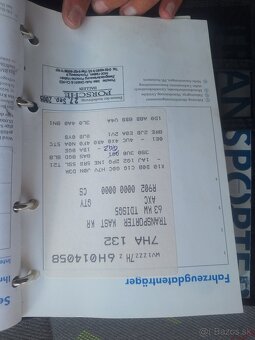 VW T5 1,9TDI 3 MIESTNE PRACOVNÉ AUTO - 8