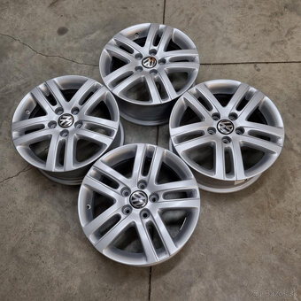 Hliníkové Volkswagen disky 5x112 R16 6,5J ET50 - 8