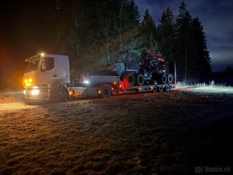 Preprava pracovných strojov - 8