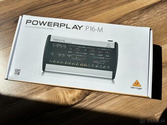 Behringer Powerplay P16-I + 4× P16-M + príslušenstvo - 8