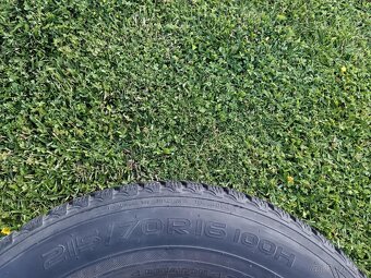 Plechové disky s pneumatikami 6.5x16 5x114.3 ET31.5 - 8