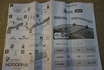 Priečne nosiče Nordrive - 8