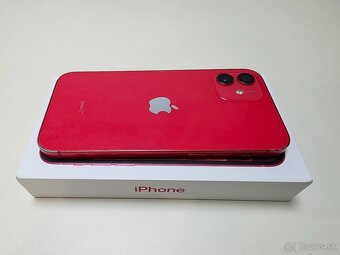 APPLE IPHONE 12 128GB RED ,ZDRAVIE BATERKY 100% - 8