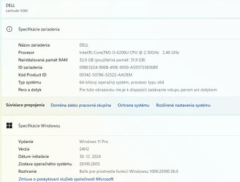 Dell Latitude 5580 i5-6200U (8GB-RAM) 256GB SSD - 8