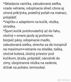 Kombinovaný tyrkys.kočík - 8