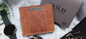 Pánska kožená peňaženka Wild - 8