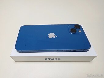 APPLE IPHONE 13 128GB BLUE ,BATERKA 100% - 8