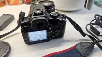 Zrkadlovka Canon EOS 400D + objektív 18-55 - 8