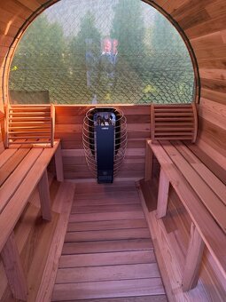 Sauna Fínska z Panoramatickým výhľadom pro 4-6 osôb. - 8