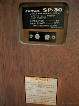 Sansui SP-30 vintage repro - 8