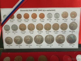Rozpracované zbierka mincí Slovenského štátu - 8