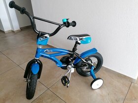 Detský bicykel Kawasaki 12" modrý - 8