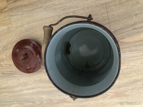 RETRO 3 L -KANDLIČKA / KANVIČKA S VRCHNÁKOM - 8