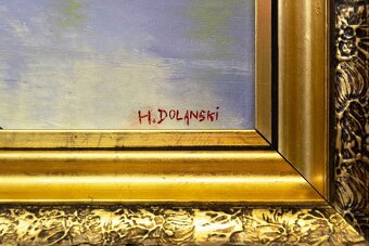 Hory a jazero, H.Dolanski, 710 × 610 mm - 8