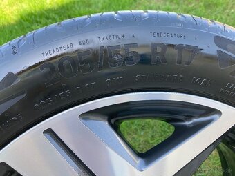 Letná sada org HYUNDAI 4x100 54,1mm 6,5J ET50 205/55 R17 - 8