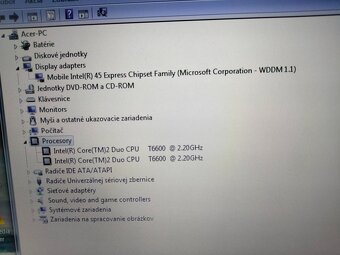 predám notebook Acer extensa 5635 / 4gb ram /250gb hdd/ - 8