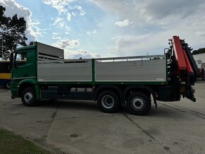 MERCEDES EURO 6 Valník s hydraulickou rukou PALFINGER ,EURO6 - 8