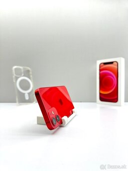 iPhone 12 MINI RED TOP STAV NOVÁ BATÉRIA 100% - 8