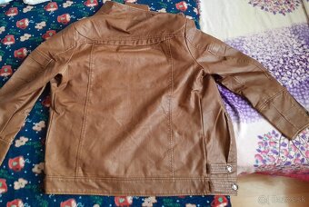 Zdravím, predám kožennú pánsku bundu zateplenú - 8