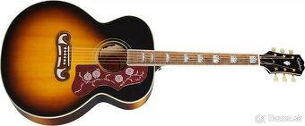 EPIPHONE J-200 Inspired by Gibson aged vintage sunburst - 8