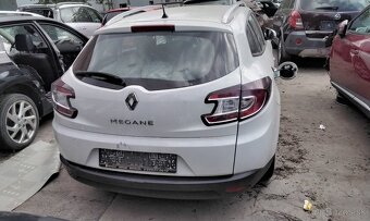 Renault Megane Grandtour III 1.6 2010 predám ZADNÁ ČASŤ AUTA - 8