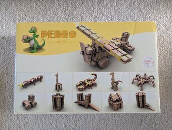 Drevená stavebnica Veva Pedro - 8