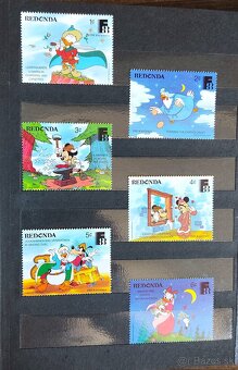 Poštové známky + album - 8