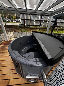 Luxusná kúpacia kaďa s integrovanou pecou - 8