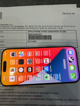 IPHONE 16 PRO 128 GB WHITE TITANIUM - 8