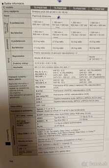 Plazmovy televizor Panasonik Viera 50 palcov - 8